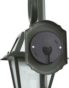 Класически външен стенен фенер тъмнозелен IP44 - Berta