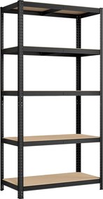 Етажерка ORDIFY в черно