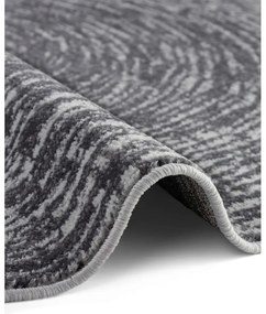 Сив кръгъл килим ø 120 cm Gloria Cavallo – Hanse Home