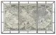 Комплект от 3 снимки Home ESPRIT Бял Черен Карта на Света 222 x 8 x 140 cm (3 Части)