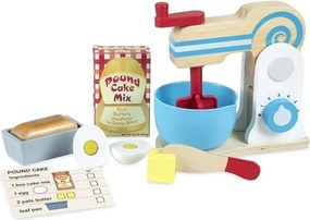 Melissa & Doug - Дървен миксер с аксесоари