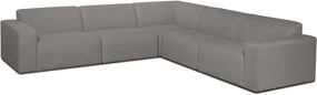 Сив ъглов диван Roxy - Scandic