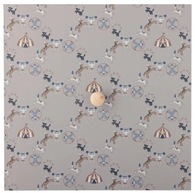 Детски шкаф за книги от масивна дървесина Pavlovnia в естествен цвят 55x89,5 cm Calle - Bloomingville Mini