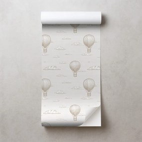 Самозалепващ тапет – Балони с горещ въздух в облаците