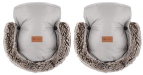 PETITE&MARS - Ръкавици за ръце за количка FURRY Champagne Shower