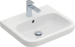 Умивалник Architectura 550 х 470 х 180mm, неполирана долна част, alpin white