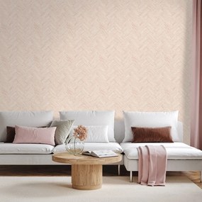 Тапет – Елегантна бежова текстура на плетена кошница