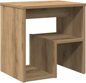 856528 vidaXL Нощно шкафче, дъб артизан, 40x30x40 см, инженерно дърво