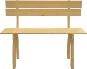 41960 vidaXL Градинска пейка, 150 см, импрегнирано борово дърво