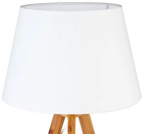 Нощна лампа atmosphera Bahi, 55.5 cm, Бамбук