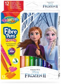 Colorino - Disney Frozen II Флумастри 12 цвята