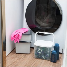 Пластмасова кутия за съхранение с капак - Rotho