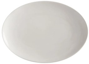 Бяла порцеланова чиния Basic, 30 x 22 cm - Maxwell &amp; Williams