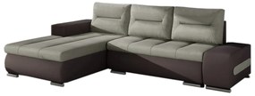 Ъглов разтегателен диван ATAVIA, 275x85x180, soro 13/soft 66, ляво