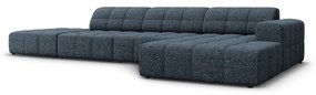 Син ъглов диван (десен ъгъл) Chicago - Cosmopolitan Design