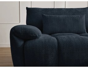 Тъмносин шенилов диван 264 cm Ivane – Bobochic Paris