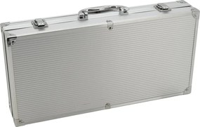 Комплект от 11 инструмента за печене на скара в алуминиев калъф Grey Line - Cattara