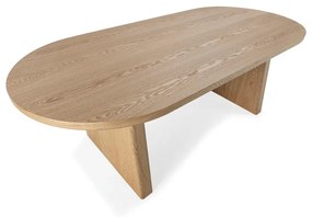 Трапезна маса от декор от ясен 100x200 cm Blair – MOME