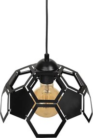 Пендел ДАНТЕ 1, черен, 1xE27