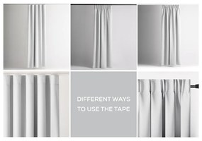 Бяло термо/dimout перде 140x270 cm Kierra – Restilo