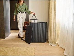 Черен бамбуков кош за пране 2x45 l Tota Luxe – Joseph Joseph