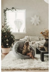 Бял релаксиращ детски фотьойл Mini Nido - Karup Design