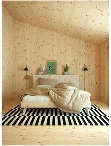 Двойно легло от борова дървесина с решетка 140x200 cm Retreat - Karup Design