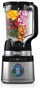 Блендер Ninja Detect Pro TB201EU, 1200W, 2.1 л, 14 скорости, Таймер, LED дисплей, Без BPA, Черен/сив