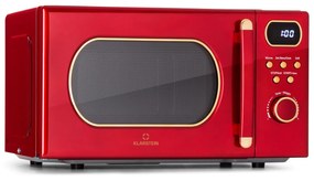 Klarstein Julieta, микровълнова фурна с грил, 20 л, 700 / 800 W, Ø25,5 см, 8 програми