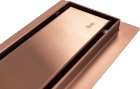 Линеен сифон Rea Pure Neo brushed copper 60