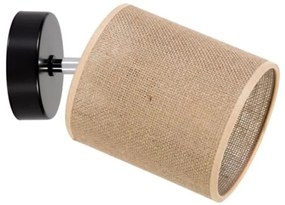 Spot-Light 56792104 - Стенен спот JUTE 1xE27/25W/230V