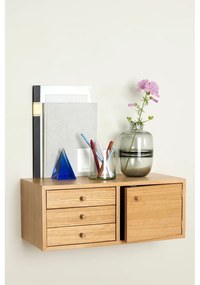 Висящо шкафче от декор от дъб естествено 50x20 cm Piccolo – Hübsch