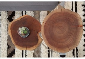 Сгъваема маса с акациев плот 46x48 cm Nandri - Premier Housewares