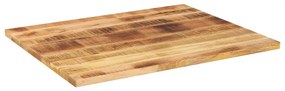 371353 vidaXL Плот за маса 110x80x2,5см правоъгълен масивно дърво грубо манго