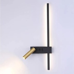 Аплик APP1439-2-W LEFT BLACK GOLD