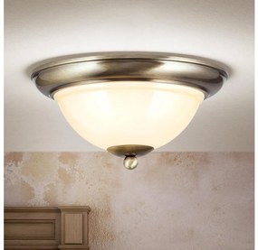 Orion DL 7-675/27-Плафон AUSTRIAN OLD LAMP 2xE27/60W/230V бронзов/бежов