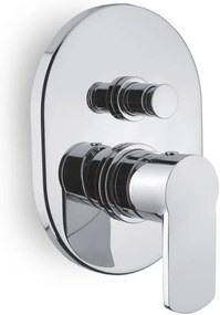 стена смесител за кран с дефлектор Armando Vicario Glam