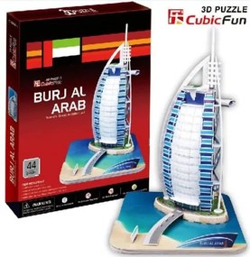 Cubic Fun - Пъзел 3D Burjal-Arab 46ч.