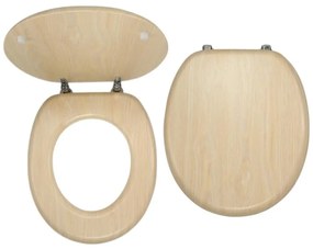 Novaservis - Тоалетна седалка MDF/декор бреза