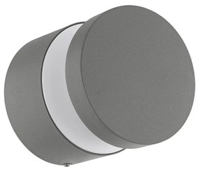 Eglo 97301 - LED Екстериорна Стенна лампа MELZO LED/11W/230V сива IP44