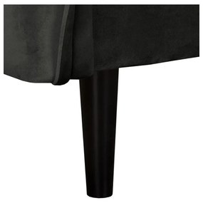 Тъмносиво кадифено кресло Juli – Ropez