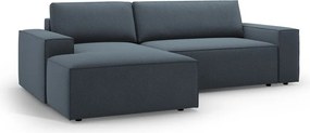Син разтегателен ъглов диван (ляв ъгъл) Jodie – Micadoni Home