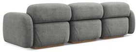 Сив модулен диван от букле 270 cm Ailani – Makamii