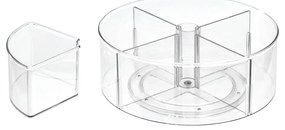 Кръгла прозрачна кутия за съхранение iDesign The Home Edit, ⌀ 29 cm - iDesign/The Home Edit