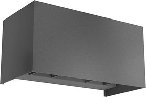 Redo 90302 - LED външно стенен аплик VARY 4xLED/5W/230V IP54 антрацит