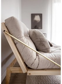 Променлив диван от велур / Черно въглен Folk Raw - Karup Design