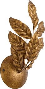 Арт Деко стенна лампа антично злато - Linden