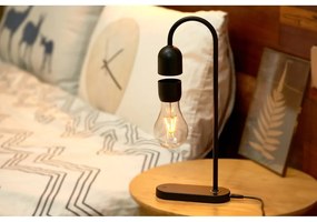 Черна настолна лампа (височина 36,5 cm) Evaro - Gingko