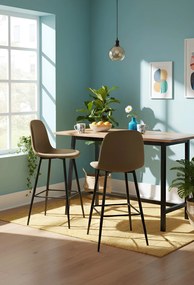 Бар стол Farenor-Кафяв (4) парчета