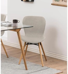 Комплект от 2 бежови трапезни стола Batilda - Actona